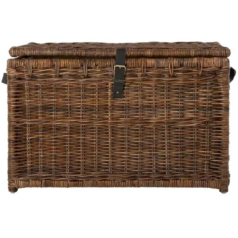 happimess Michael 35 Wicker Storage Trunk