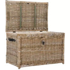 happimess Michael 35 Wicker Storage Trunk