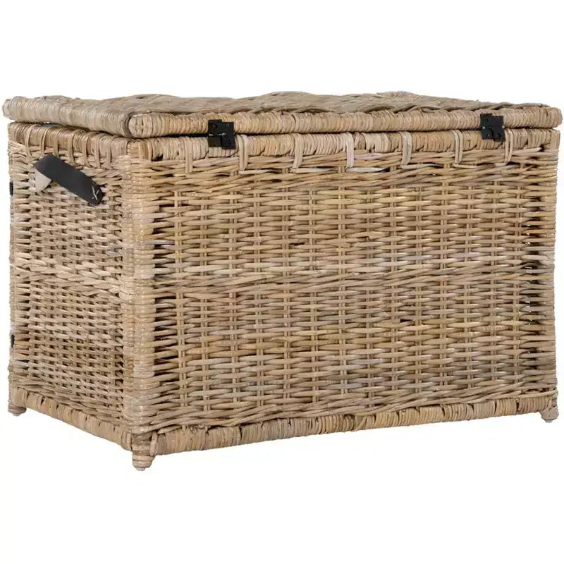 happimess Michael 35 Wicker Storage Trunk