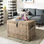 happimess Michael 35 Wicker Storage Trunk