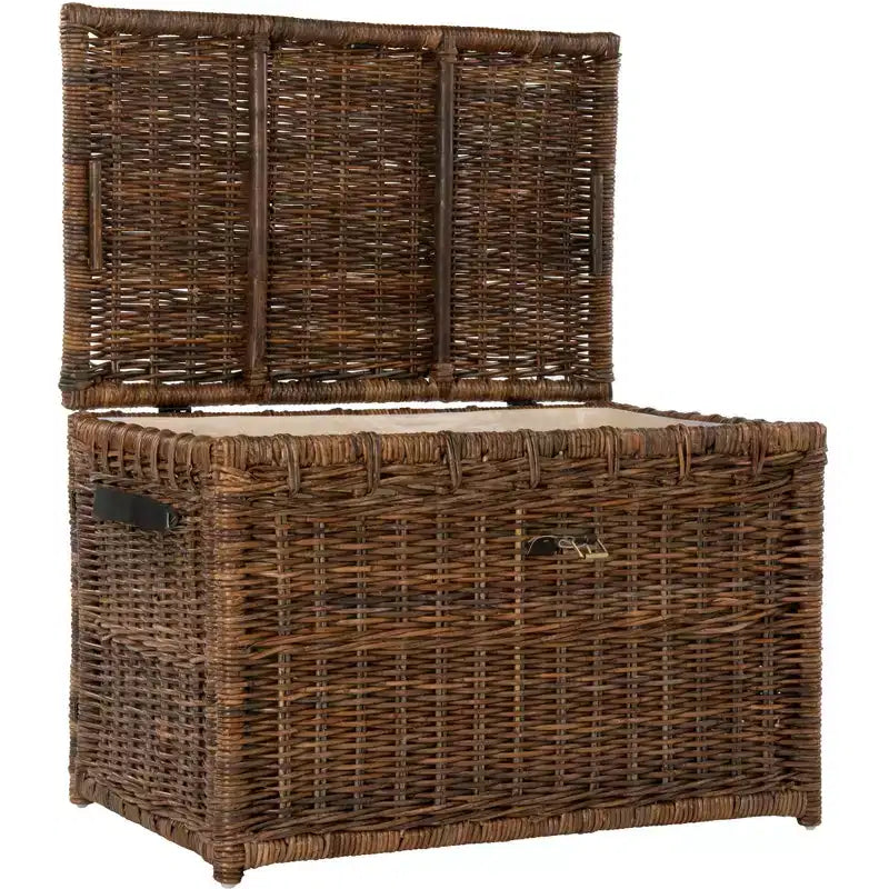 happimess Michael 35 Wicker Storage Trunk