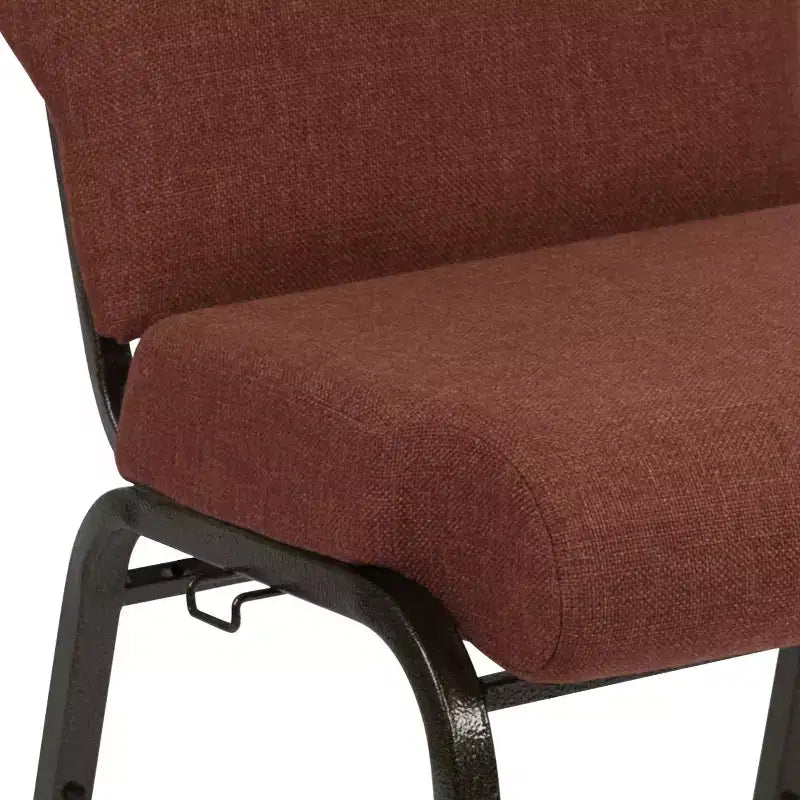 Advantage Auditorium Stacking Padded Chair – 20.5" Wide Seat