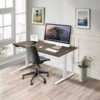 Dual Motor Electric Standing Desk with 55-Inch Tabletop