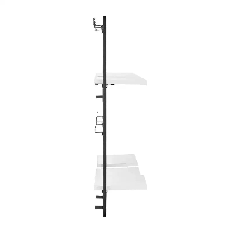 4-Piece Framed Wall Shelf Set