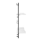 4-Piece Framed Wall Shelf Set