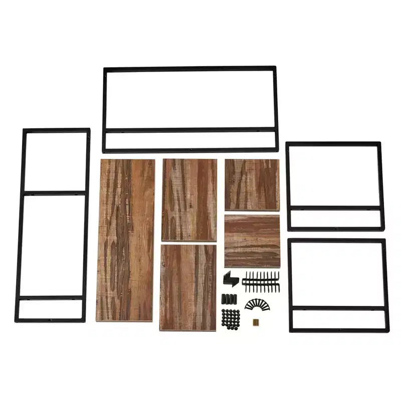 4-Piece Framed Wall Shelf Set
