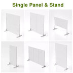 Metal Outdoor Privacy Screen – Freestanding Patio Decorative Screen