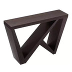 24/7 Shop At Home 48 Sunguard Modern Rectangular Console Table with Geometric Design