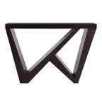 24/7 Shop At Home 48 Sunguard Modern Rectangular Console Table with Geometric Design