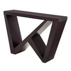 24/7 Shop At Home 48 Sunguard Modern Rectangular Console Table with Geometric Design