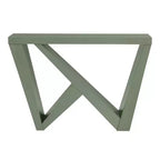 24/7 Shop At Home 48 Sunguard Modern Rectangular Console Table with Geometric Design