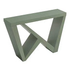 24/7 Shop At Home 48 Sunguard Modern Rectangular Console Table with Geometric Design