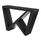 24/7 Shop At Home 48 Sunguard Modern Rectangular Console Table with Geometric Design