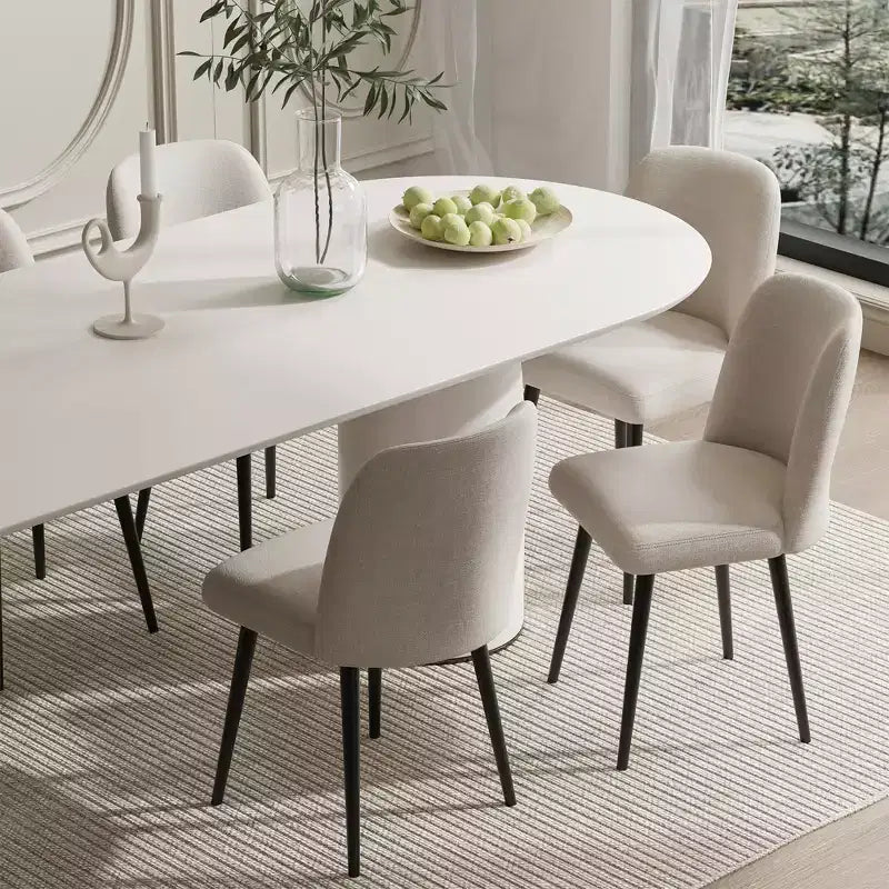 Modern Upholstered Dining Chairs – Set of 2