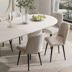 Modern Upholstered Dining Chairs – Set of 2