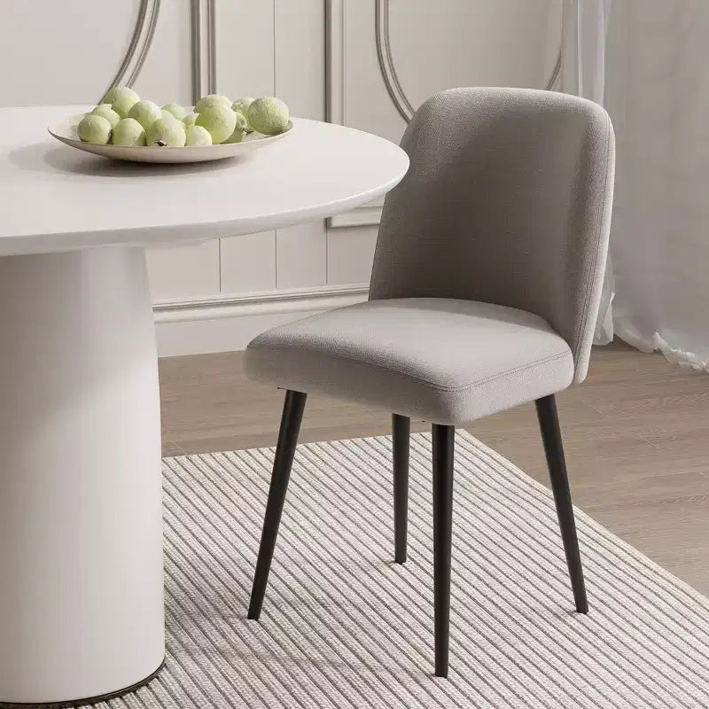 Modern Upholstered Dining Chairs – Set of 2