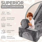 Contour Comfort Kids Couch 14 PC Modular Kids Play Set  Convertible Kids Sofa with Soft Foam Sofa Cushions | Kids Fort Couch, Kid Play Room Furniture